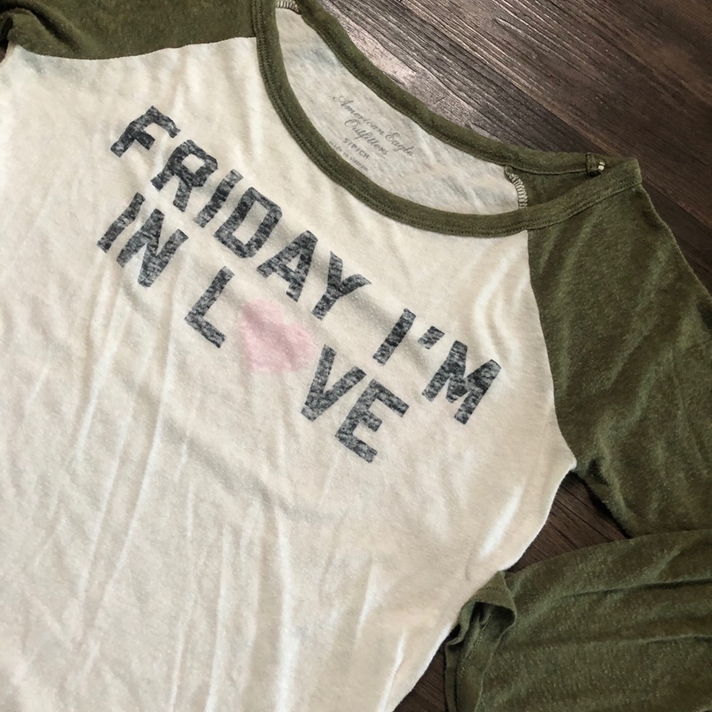 Graphic baseball tee